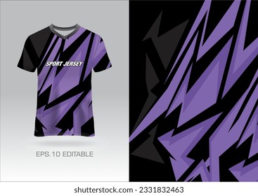Jersey design sublimation t shirt Premium geometric pattern Incredible Vector collection for Soccer football racing cycling gaming motocross sports