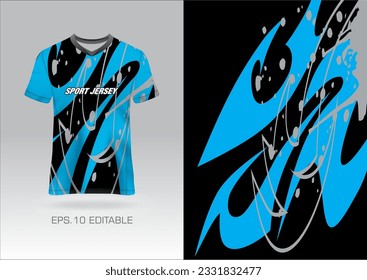 Jersey design sublimation t shirt Premium geometric pattern Incredible Vector collection for Soccer football racing cycling gaming motocross sports