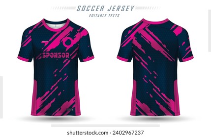 Jersey design sublimation t shirt Premium geometric pattern Incredible Vector collection for Soccer football racing cycling gaming motocross sports