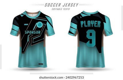 Jersey design sublimation t shirt Premium geometric pattern Incredible Vector collection for Soccer football racing cycling gaming motocross sports