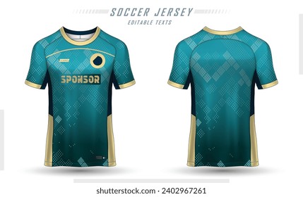 Jersey design sublimation t shirt Premium geometric pattern Incredible Vector collection for Soccer football racing cycling gaming motocross sports
