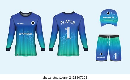 Jersey design sublimation t shirt Premium geometric pattern Incredible Vector collection for Soccer