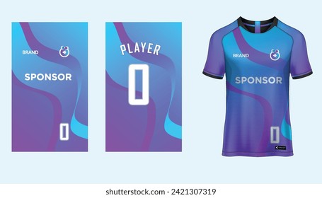 Jersey design sublimation t shirt Premium geometric pattern Incredible Vector collection for Soccer