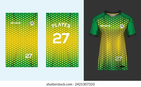 Jersey design sublimation t shirt Premium geometric pattern Incredible Vector collection for Soccer