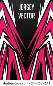 Jersey design sublimation t shirt Premium geometric pattern Incredible Vector Template