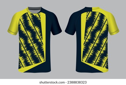 Jersey design for team and player vector editable