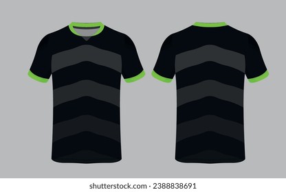 Jersey design for team and player vector editable