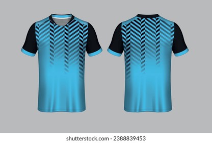 Jersey design for team and player vector editable