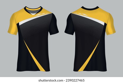 Jersey design for team and player vector editable