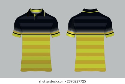 Jersey design for team and player vector editable