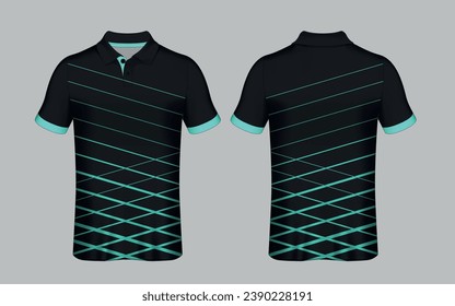 Jersey design for team and player vector editable