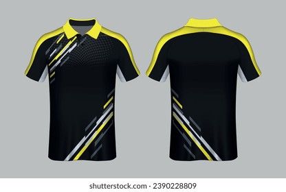 Jersey design for team and player vector editable