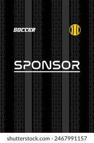 Jersey design template highquality vector 