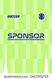 Jersey design template vector highquality