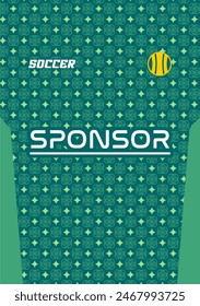 Jersey design template vector highquality