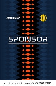 Jersey design template vector simple highquality