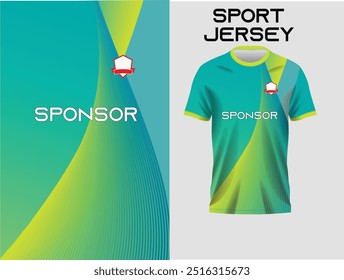 design de camisa, textura de camisa, desgaste esportivo, design de camisa para sublimação impressão verde turquesa camisa fluorescente