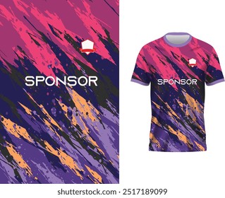 jersey design, jersey texture, sports wear, jersey design for Sublimation print purple pink jersey