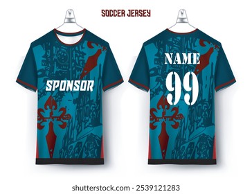 design de camisa, textura de camisa, desgaste esportivo, design de camisa para impressão de sublimação