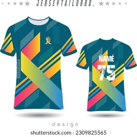 jersey design jersey vector template