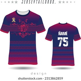 jersey design jersey vector template
