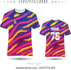 jersey design jersey vector template