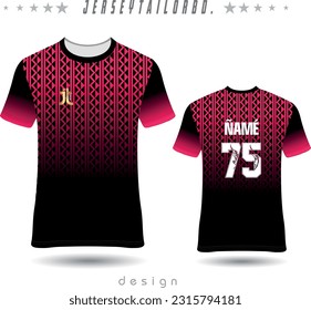 jersey design jersey vector template