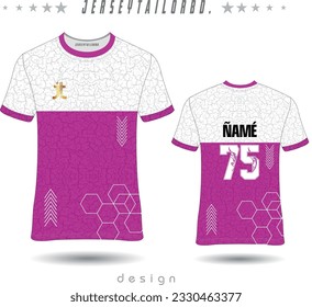 jersey design jersey vector template