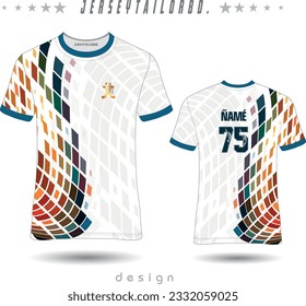 jersey diseño jersey vector color blanco jersey