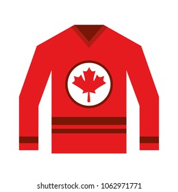 jersey with flag canadian