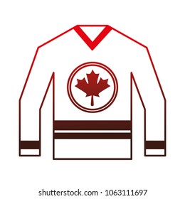 jersey with flag canadian