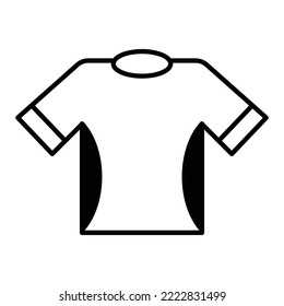 Jersey football icon vector design template