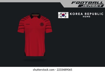 Jersey Football Korea Republic Home