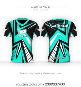 Jersey Gaming for Esport. Gamers Uniform t shirt Concept.