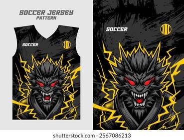 jersey gaming template design monkey