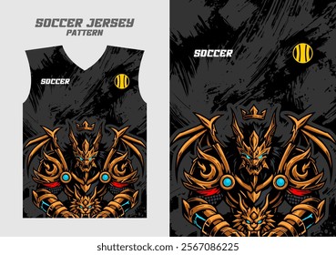 jersey gaming template design samurai