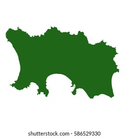 jersey green map