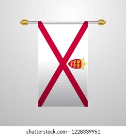 Jersey hanging Flag