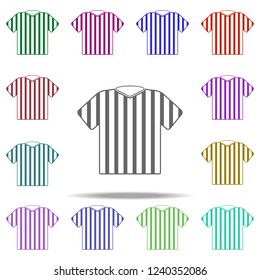 jersey icon. Elements of Football in multi color style icons. Simple icon for websites, web design, mobile app, info graphics