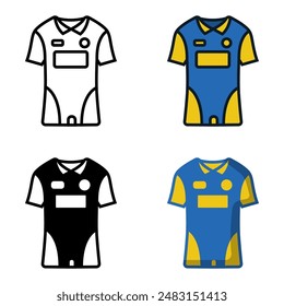The Jersey icon represents team identity and unity in sports.