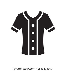 Jersey icon in trendy flat style design. Vector graphic illustration. Suitable for website design, logo, app, and ui EPS 10.