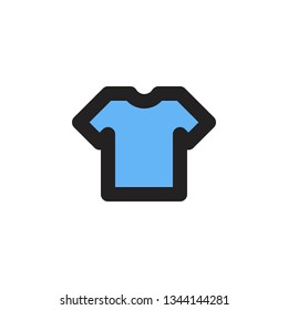 Jersey Icon Vector Illustration in Filled Style for Any Purpose