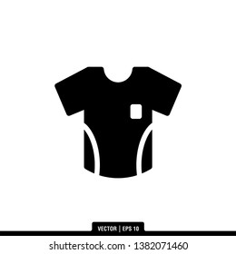 Jersey Icon Vector Illustration Logo Template
