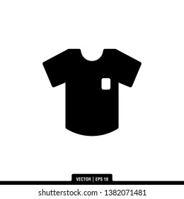 Jersey Icon Vector Illustration Logo Template
