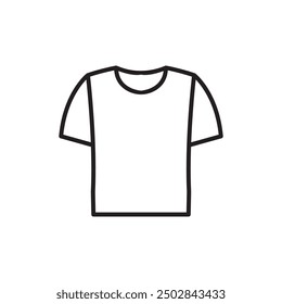 Ilustración vectorial del icono del jersey, ilustración gráfica para el Web y el App en el fondo blanco.. eps