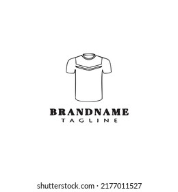 jersey logo template icon design modern vector illustration