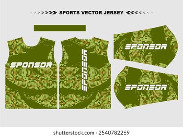 jersey longsleeve for sports design