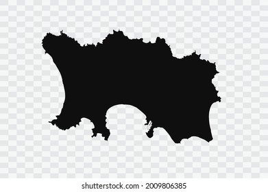  Jersey map black Color on Backgound png