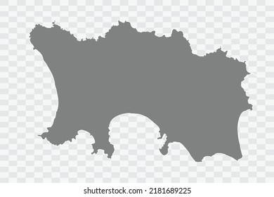 Jersey Map Color on White Background quality files Png