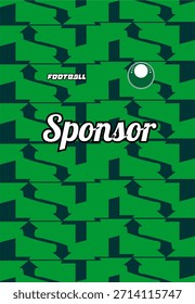 jersey mock up padrão pronto para imprimir para atividade uniforme esportiva